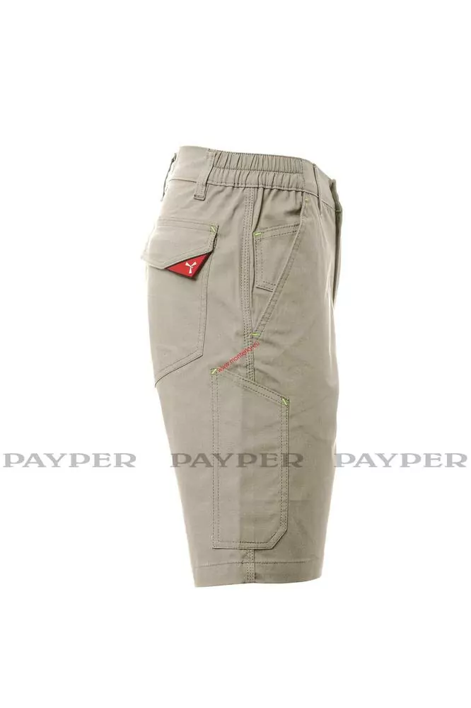 ŠORTKY SERVICE S00328-P055 KHAKI 11006 strečové až 5XL