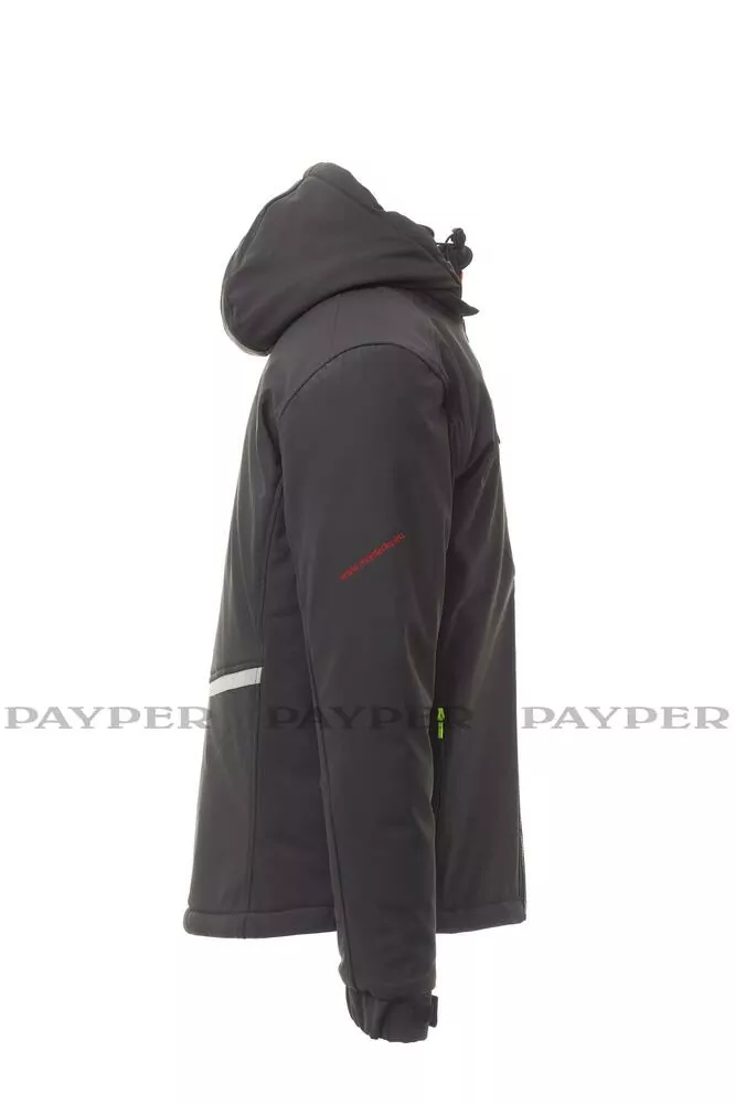 Bunda zimní soft. CREEK PAD S00330-0489 13044 antracit payper až 5XL
