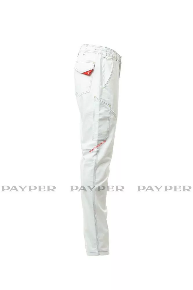Kalhoty WORKER STRETCH 001199-0376 00000 bílé, XS-5XL