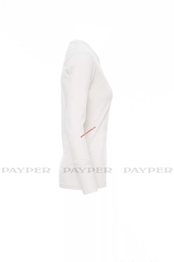Tričko dámské dlouhý rukáv PINETA LADY 890-0033 00000 bílé