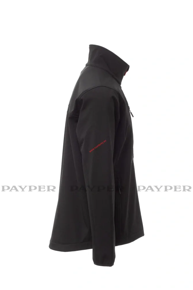 BUNDA SOFTSHELL GALWAY S00549-P114/ČERNÁ 14018 XS-5XL