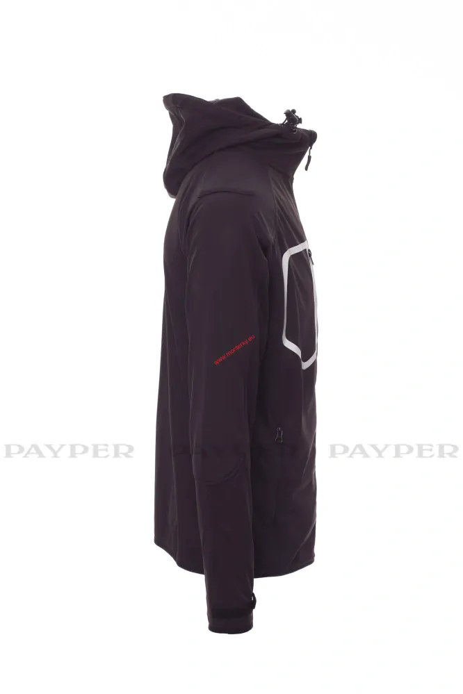 BUNDA SOFTSHELL PAYPER,EXTREME 000446-0102/14018 ČERNÁ až 5XL letní