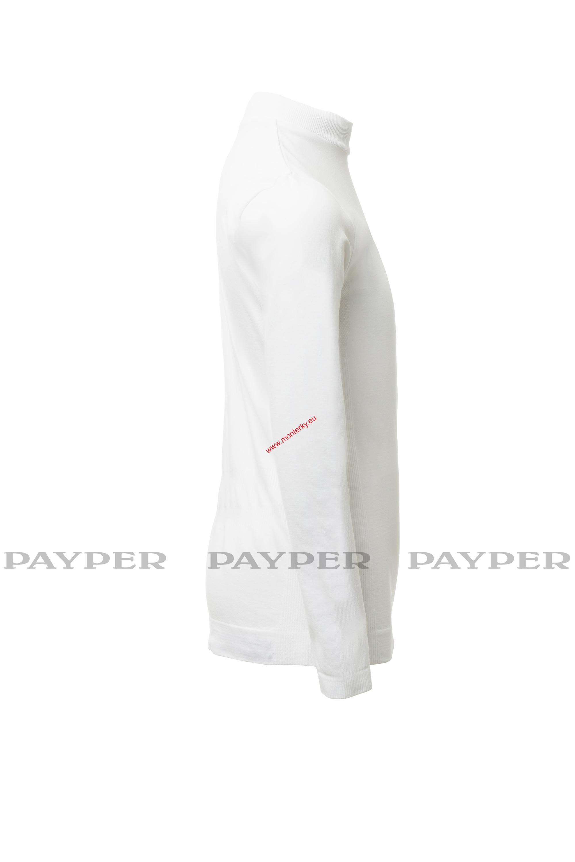 DĚTSKÉ FUNKČNÍ TRIČKO TPLAYER, DL. RUKÁV, payper BÍLÉ S00686-P147/00000