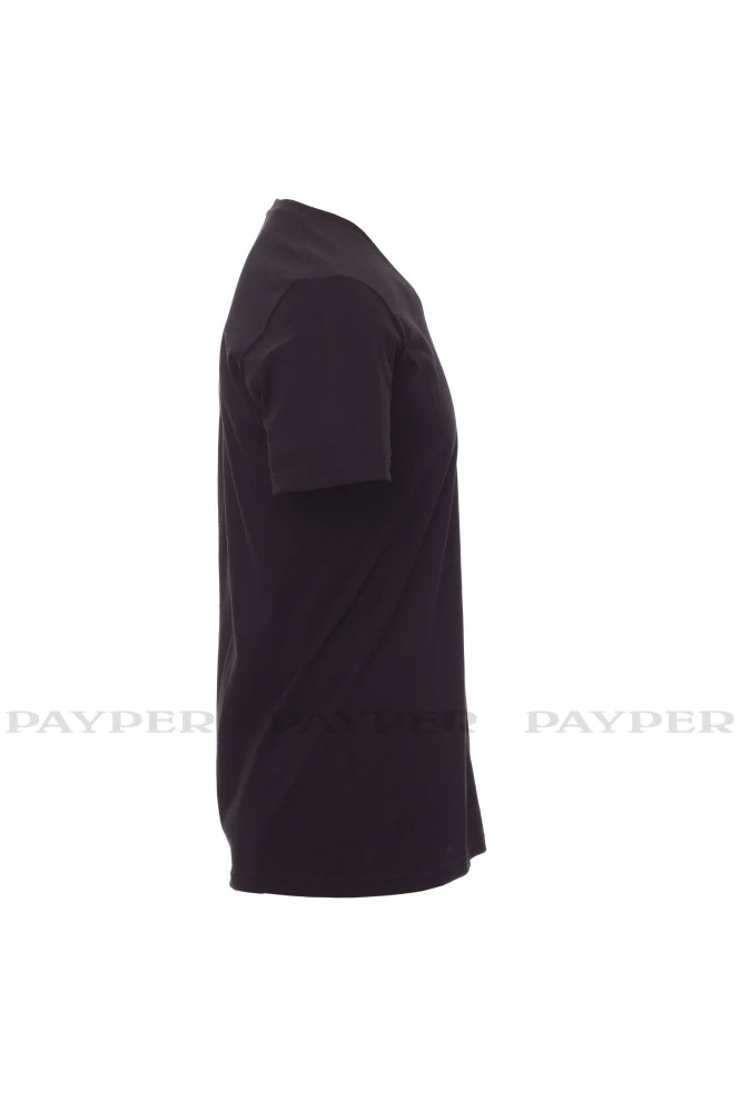Tričko krátký rukáv V-NECK, s výstřihem do V, černé payper XS-5XL 000103-0026/14000