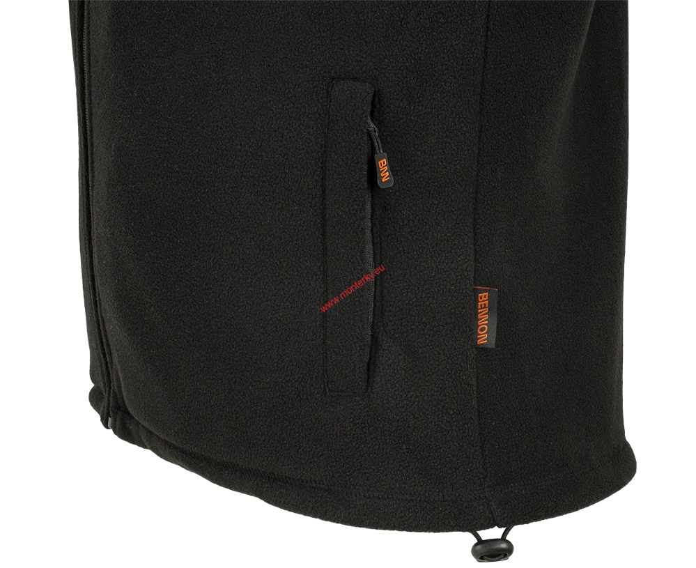 Vesta AŽ 7XL FLEECE Vest black bennon černá 1025160060