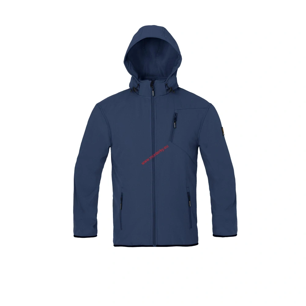 Pánská bunda SOFTSHELL TUNDRA G MODRÁ procera