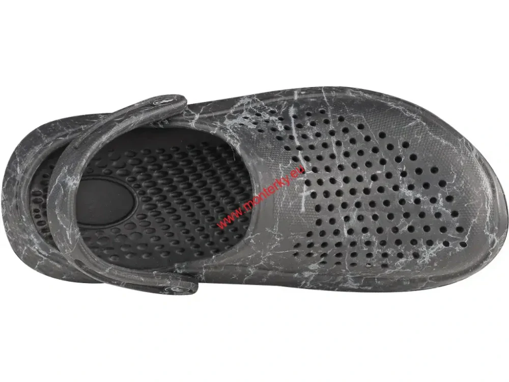 Obuv nazouvák CXS TREND, unisex,CANIS černý mramor 2250-023-821