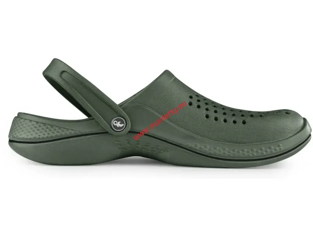 Obuv nazouvák CXS TREND, pánský, khaki-černý canis 2250-023-532