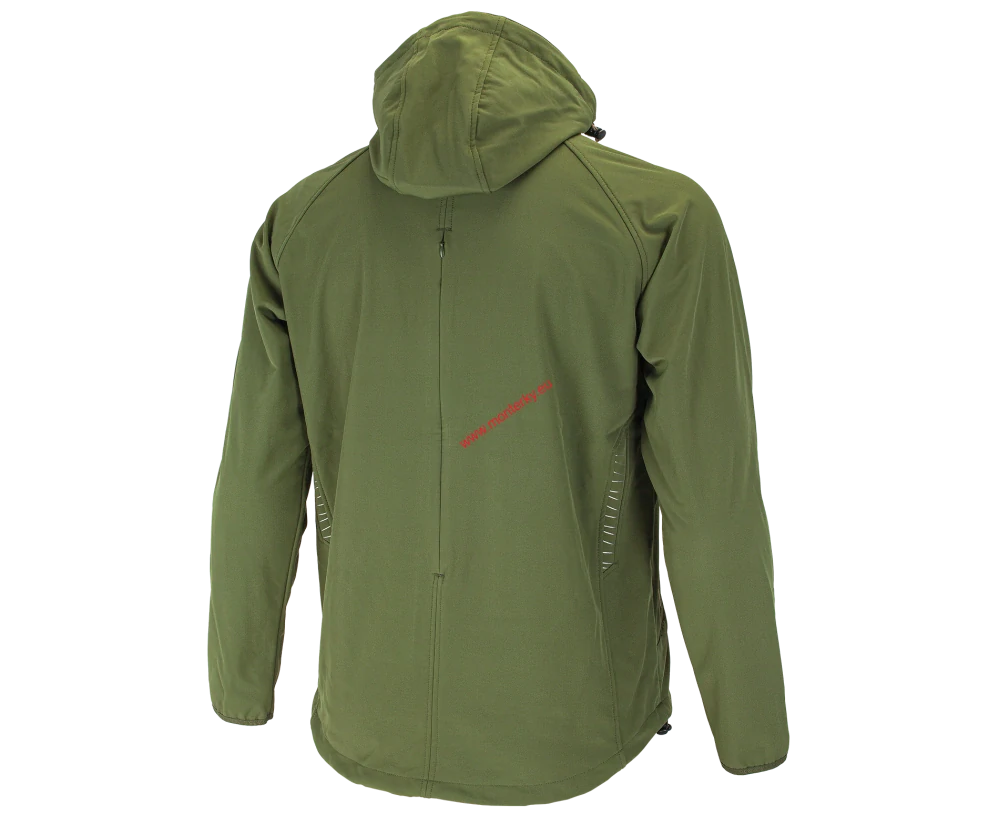 Bunda softshellová zateplená FORCE Jacket green/sand bennon 0954180050