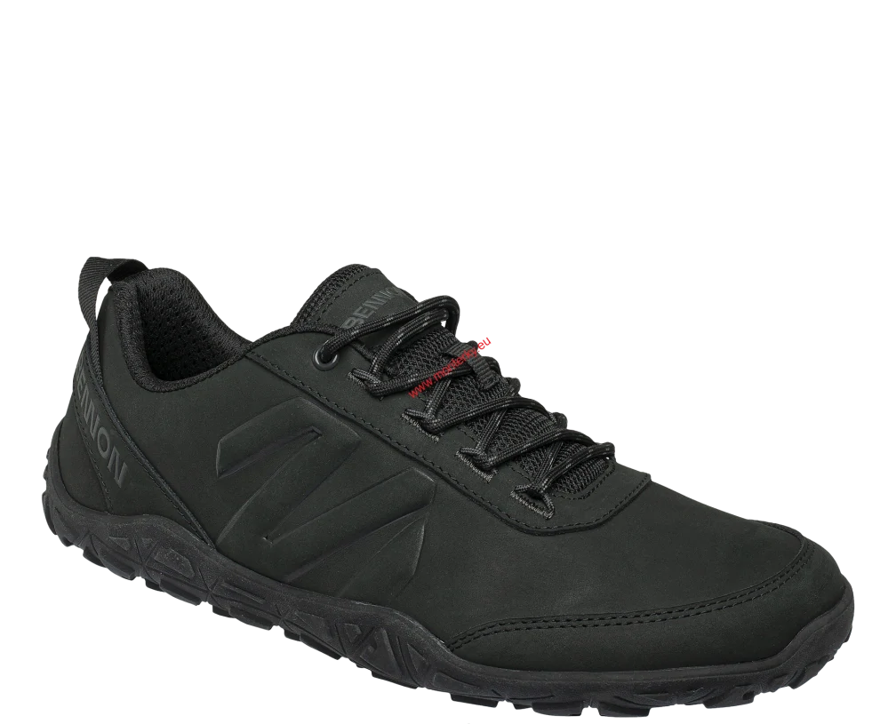 Obuv Barefoot BENNON Barefoot Leather Graphite Black 1038060065