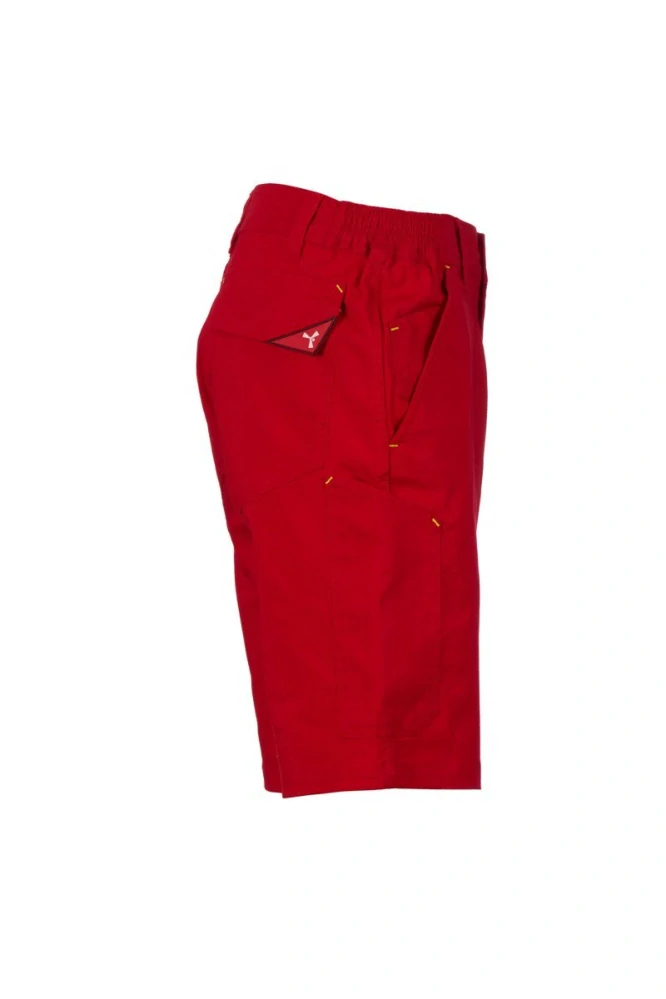 ŠORTKY SERVICE S00328-P055/03000 červená strečové až 5XL