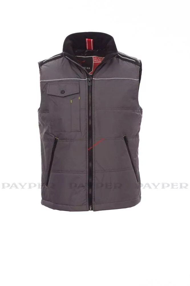 Vesta zimní unisex AIRSPACE 001029-0049, ŠEDÉ 13007, 3XL, 4XL,5XL