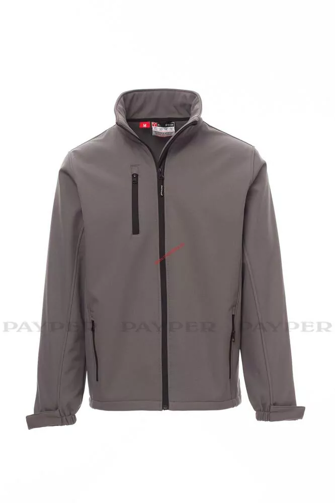 BUNDA SOFTSHELL PAYPER,DUBLIN 13008 šedá až 5XL