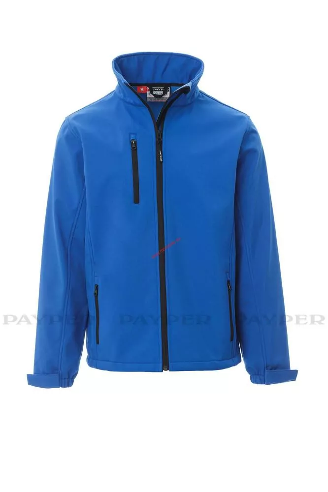 BUNDA SOFTSHELL PAYPER,DUBLIN, KRÁLOVSKÁ MODRÁ 09000 až 5XL