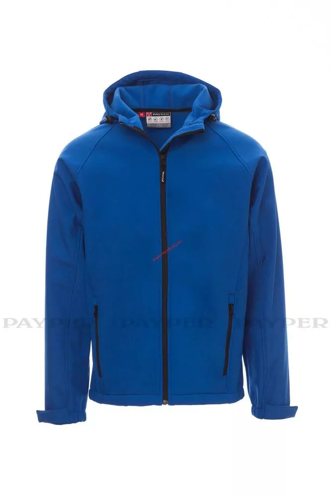 BUNDA SOFTSHELL PAYPER GALE 001044-0355,09000 KRÁLOVSKÁ MODRÁ