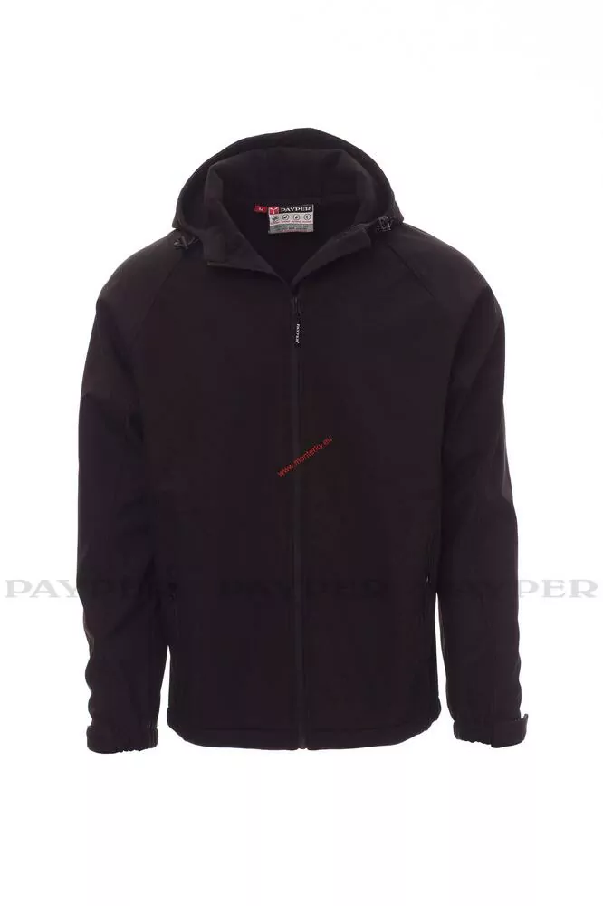 BUNDA SOFTSHELL PAYPER GALE 001044-0355/14000 černá 