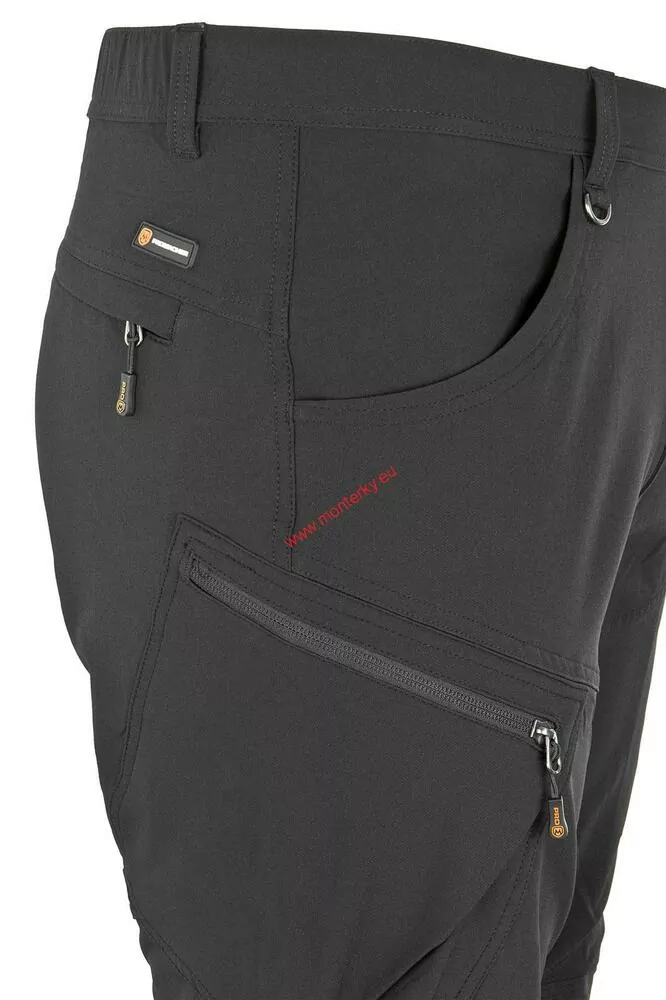 Kalhoty outdoorové FOBOS TROUSERS BLACK 0249130060,P81004