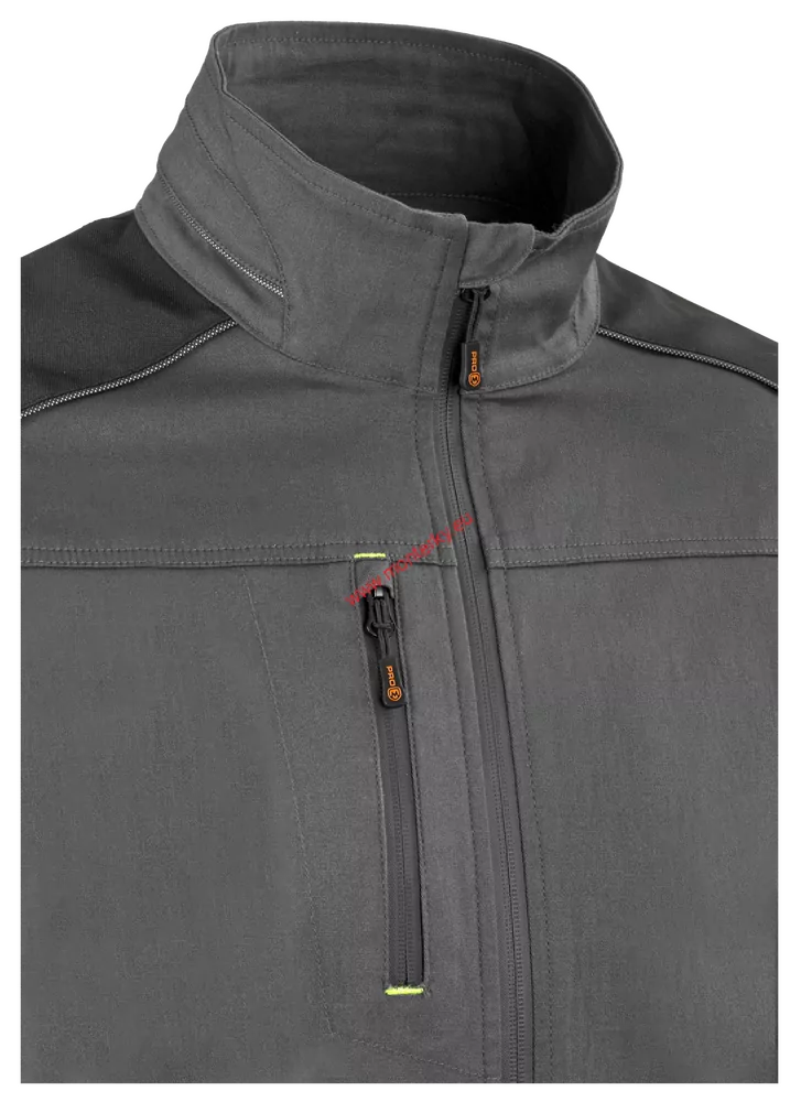 Pánská strečová bunda EREBOS LIGHT JACKET GREY/BLACK 0663180020 Doprodej poslední 1 ks od velikosti