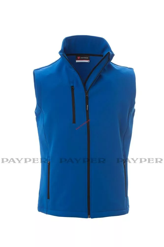 Softshellová vesta PAYPER, GLASGOW 1363-0355 KRÁLOVSKÁ MODRÁ 09000 až 5XL