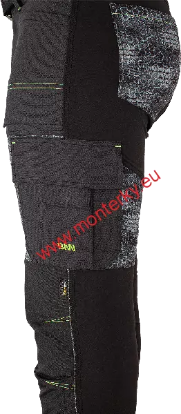 Pracovní  kalhoty PREDATOR TROUSERS BLACK/GREY 0732130062