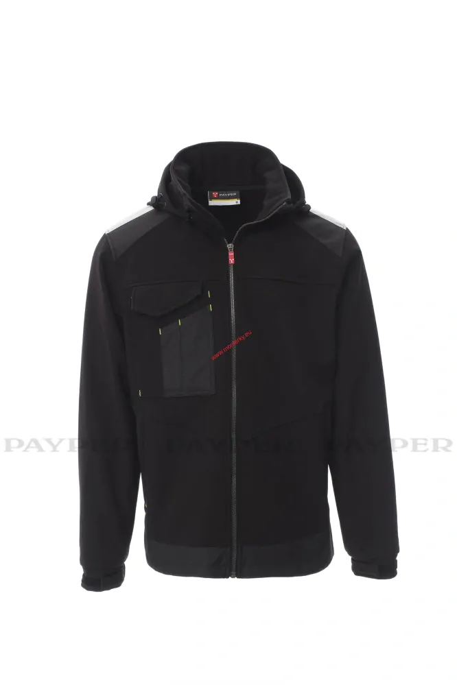 BUNDA SOFTSHELL PERFORMER 2.0 001473-0053/14018 ČERNÁ XS-5XL