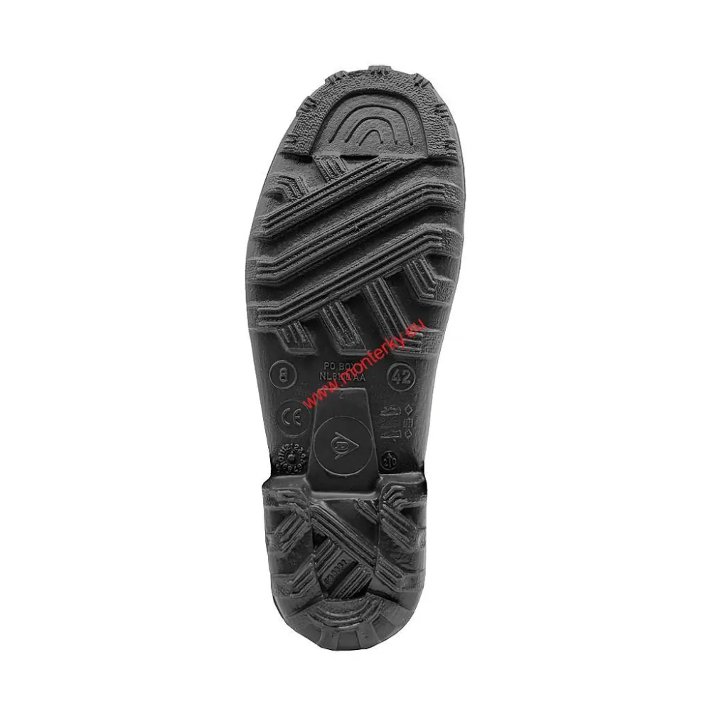 Galoše DUNLOP MONOCOLOUR BLACK 2018002001,814P