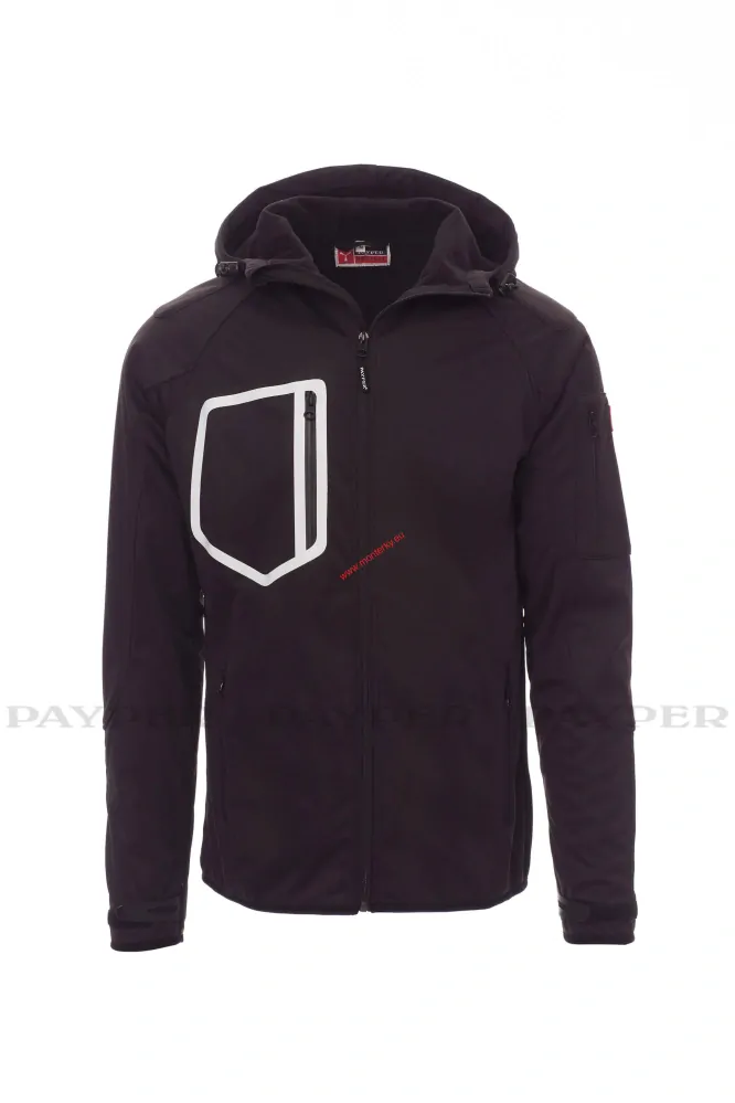 BUNDA SOFTSHELL PAYPER,EXTREME 000446-0102/14018 ČERNÁ až 5XL letní