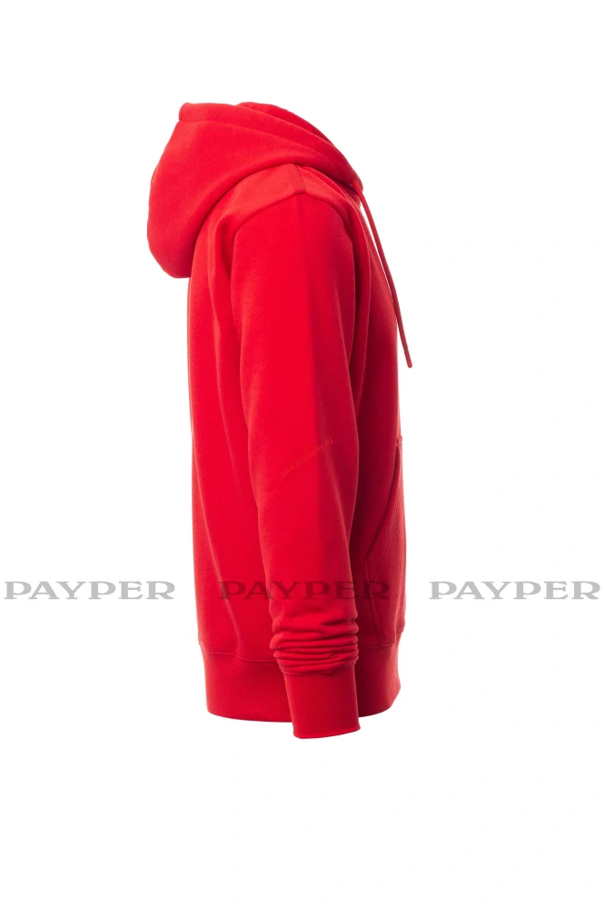 Mikina pánská s kapucí PONTIAC S00644-0544/03000 ČERVENÁ Payper XXS-5XL