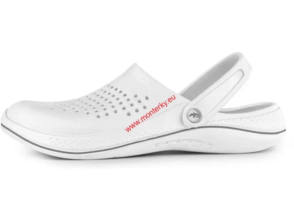 Obuv nazouvák CXS TREND, unisex, bílo-šedý canis 2250-023-109