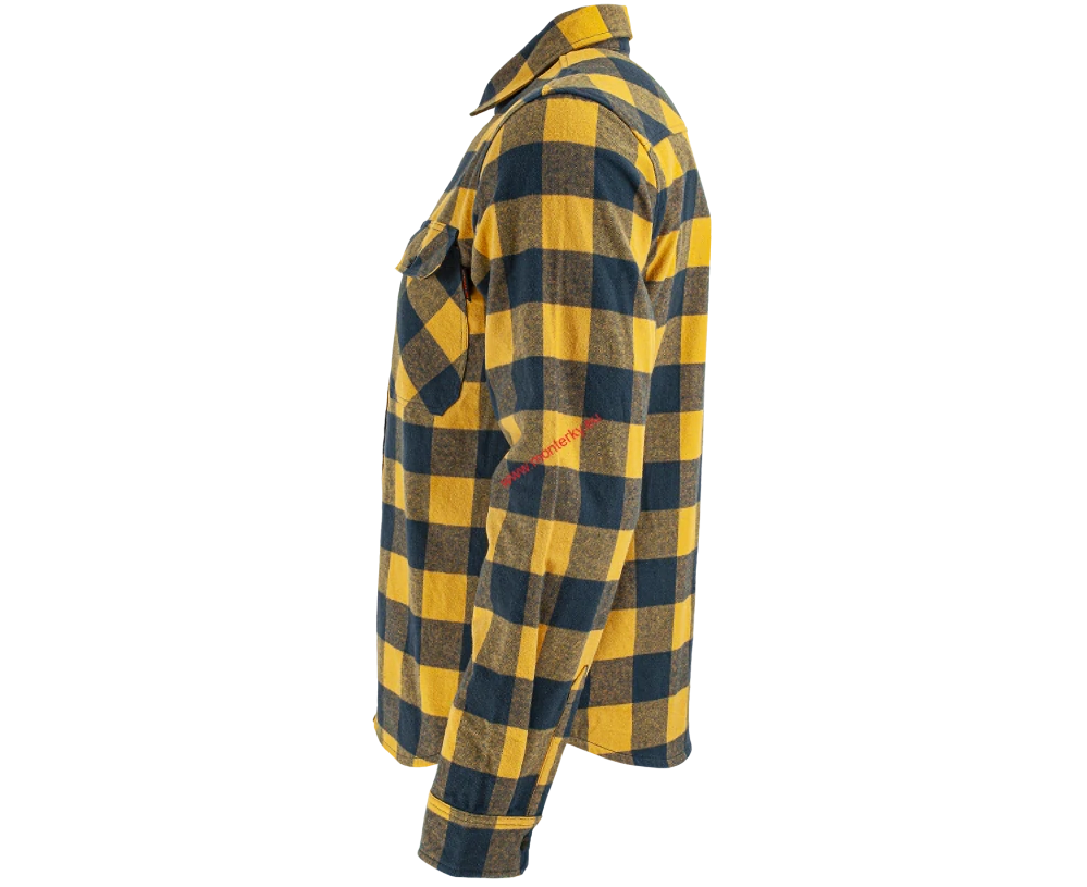 KOŠILE PIPPO Shirt ocher/blue bennon 1046200089