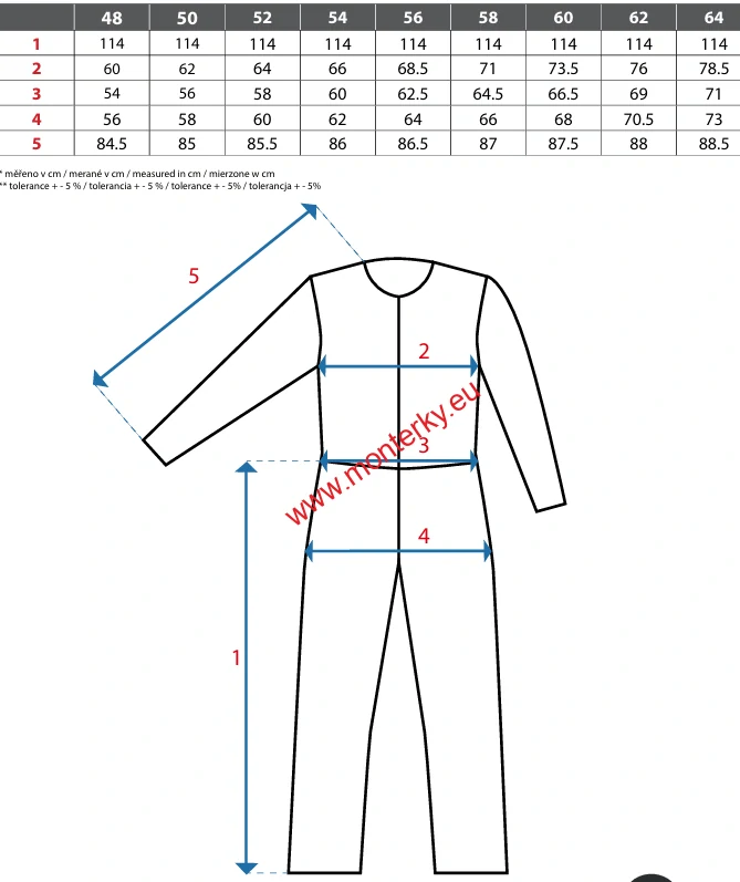 Kombinéza CXS LUXY ROBERT pánská černo-červená canis 1040-006-805