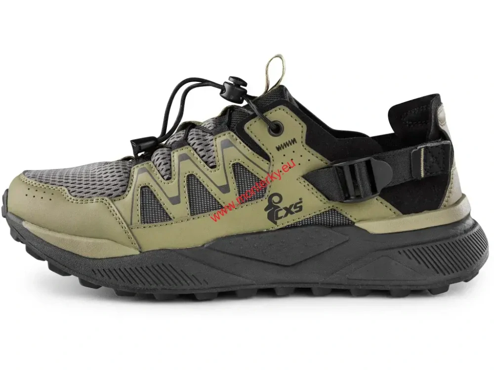 Obuv CXS REG, sandál, khaki-černý 2230-015-532
