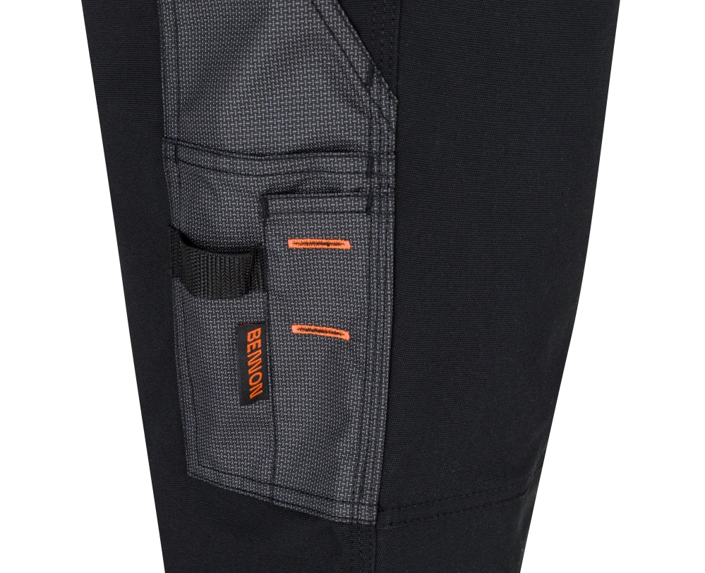 Kalhoty pracovní HERKON Trousers black 42-64 BENNON 1080130060