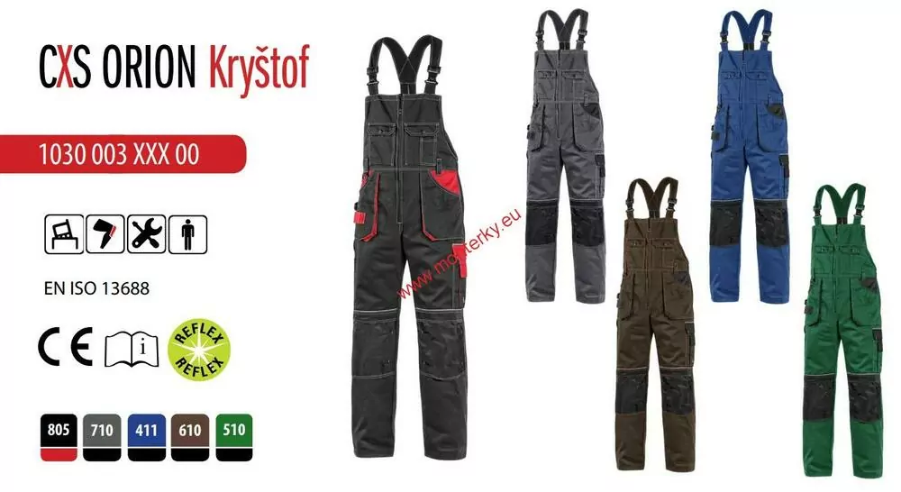 Zahradníky CXS ORION KRYŠTOF, pánské, 1030-003-710  šedo-černé  
