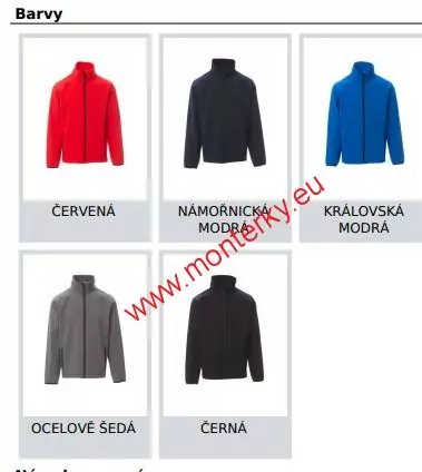 BUNDA SOFTSHELL PAYPER PERTH 001474-0491 , černá až 5XL