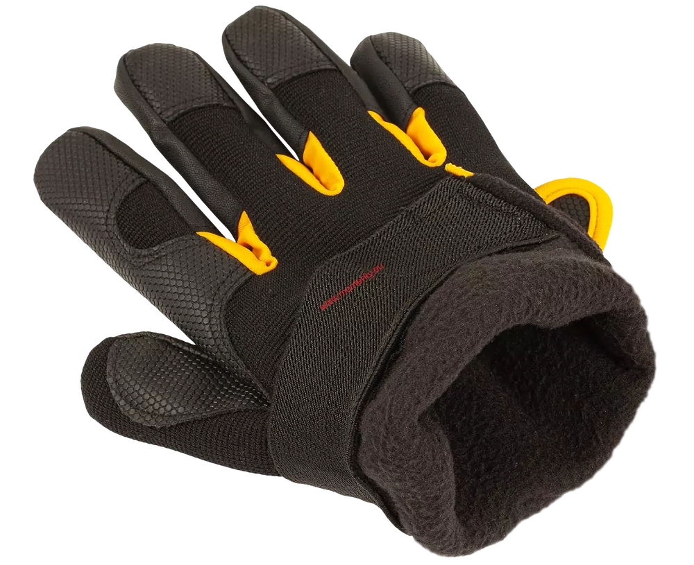 Rukavice zimní KALYTOS WTR GLOVES BLACK/YELLOW 0766100060