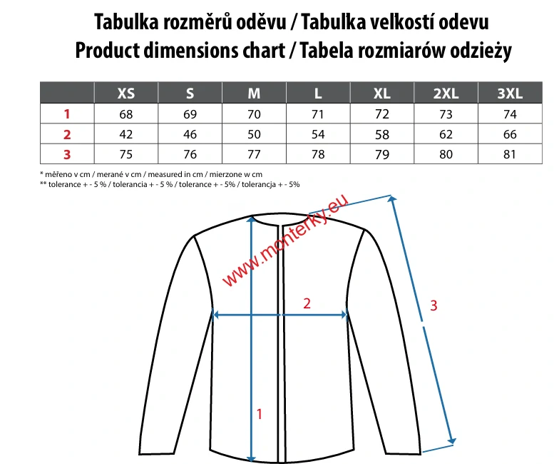 Mikina TORONTO dámská 1520-005-437 ocelově modrá