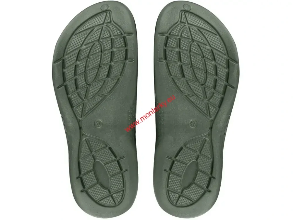 Obuv nazouvák CXS TREND, pánský, khaki-černý canis 2250-023-532