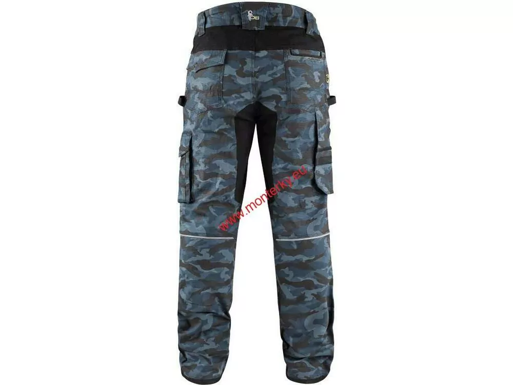 Kalhoty CXS STRETCH, pánské, 1020-027-435 maskáčové
