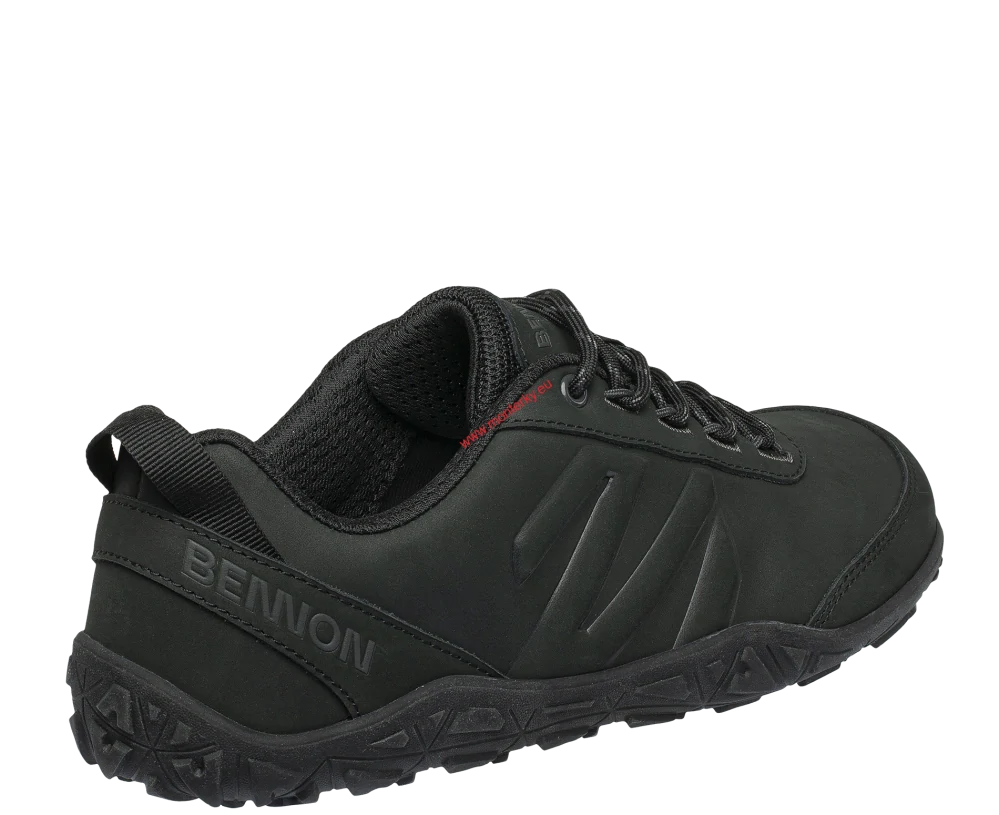 Obuv Barefoot BENNON Barefoot Leather Graphite Black 1038060065