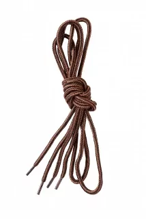 Tkaničky do obuvi 2900-006-600-00, kulatá, hnědá 130cm,