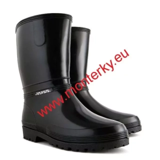 Dámské nízké holinky RAINNY BLACK 0052 černé
