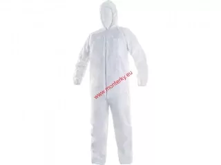 Jednorázový oblek OVERAL, 1160-001-100 bílý