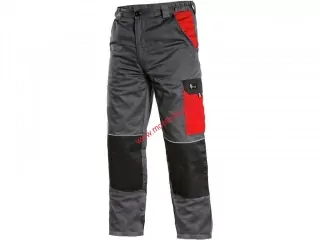 Pánské kalhoty PHOENIX CEFEUS,1020-016-705  šedo-červené 
