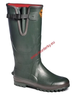 Lovecké zateplené neoprenové holínky LABRADOR NEO 3153 BIGHORN zelené 41-47