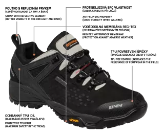 Obuv prac. Recado XTR O2 Low 0696030260