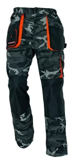 Montérky EMERTON kalhoty 0302-0036-12 CAMOUFLAGE Doprodej poslední 1-2 ks od velikosti