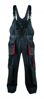 Montérky FF CARL BE-01-004 KALHOTY S LACLEM ČERNÉ 0302-0168-65