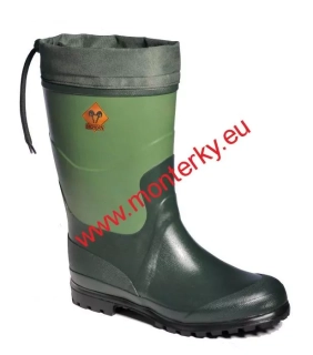 Myslivecké gumové holínky BIGHORN VERMONT FUR 3154 kožich uvnitř,na objednávku do týdne na prodejně