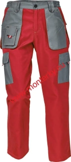 Dámské montérky MAX EVO 0302-0324-29 červené